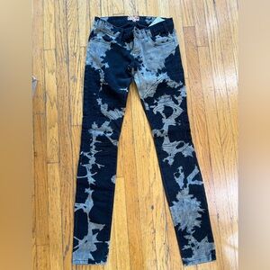 Current / Elliott moto skinny jeans size 24 the coolest!!